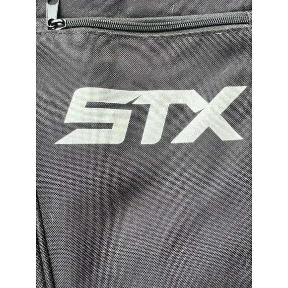 STX Lacrosse Stick Bag Black Equipment Carrier Case Single Stick Cover Pouch Bag - Picture 3 of 3